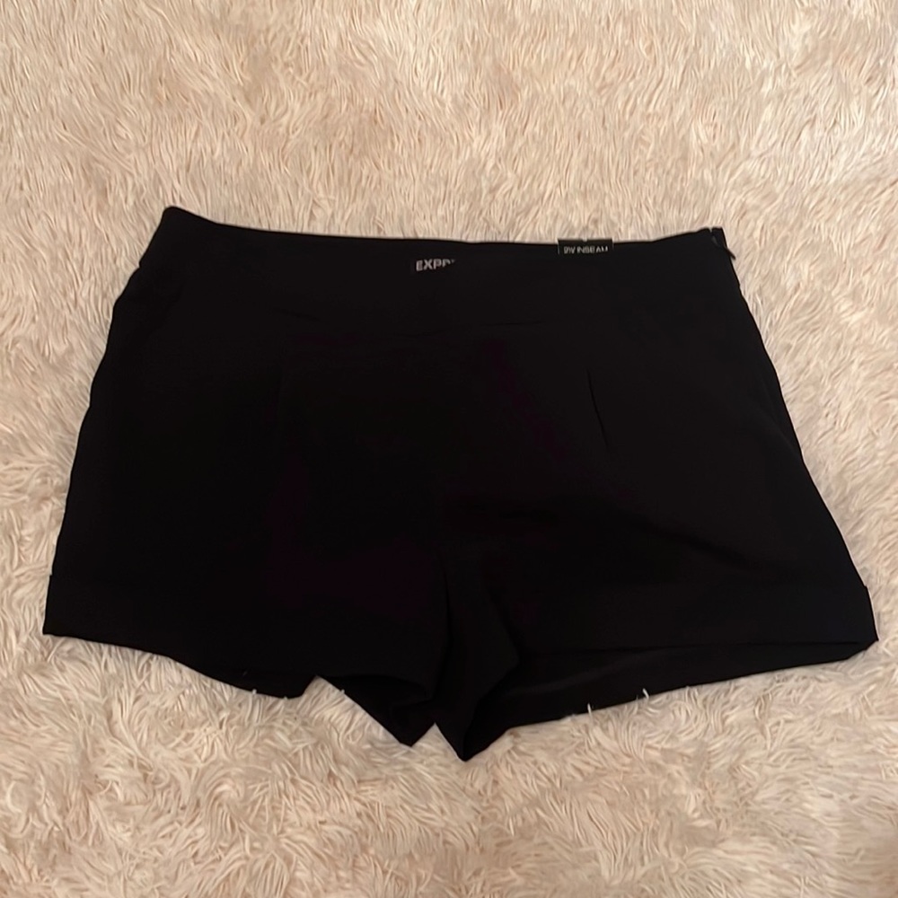 Express black shorts NWT